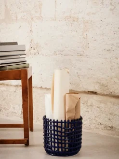 Ceramic Basket, oval fra Ferm Living