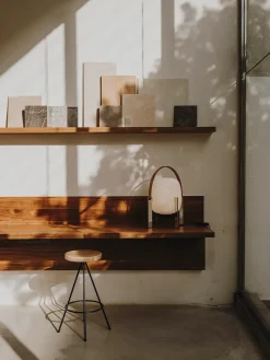 Cesta Metal Lampe fra Santa and Cole