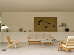 CH293 3 pers. sofa, eg olie af Hans J. Wegner