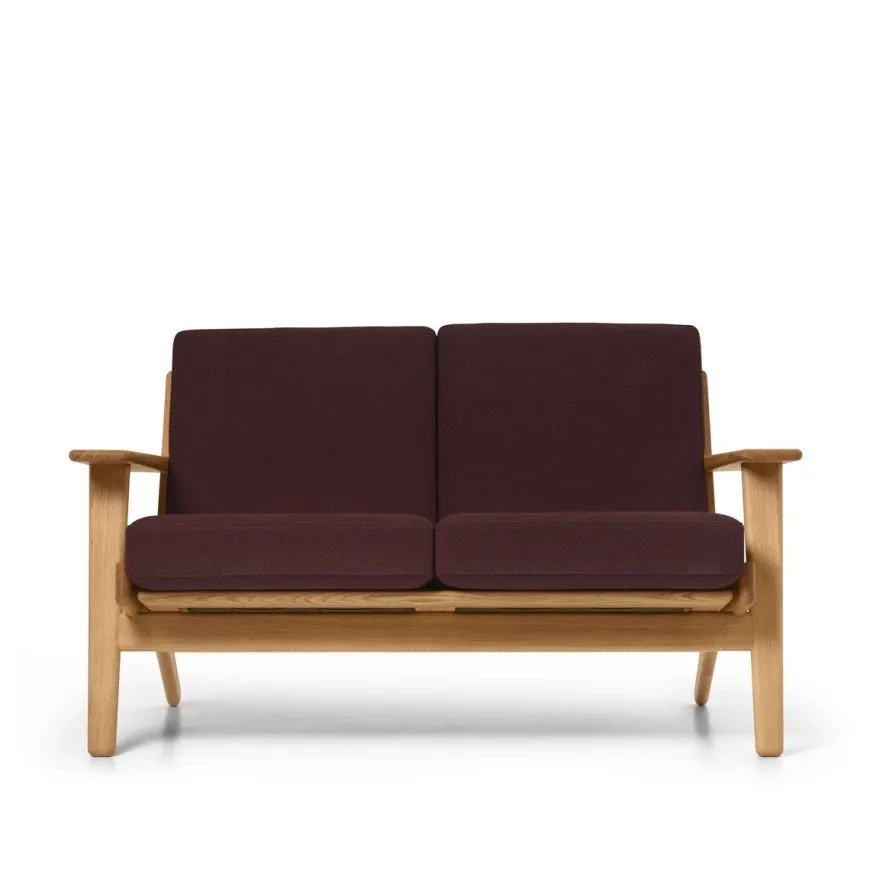 CH292 2 pers. sofa, eg olie af Hans J. Wegner