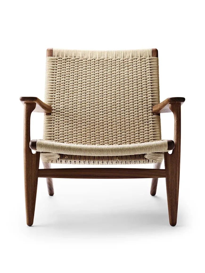 CH25 Loungestol, eg olie af Hans J. Wegner