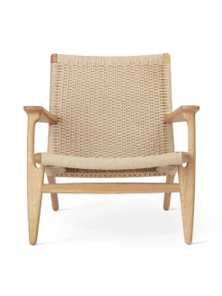 CH25 Loungestol, eg sæbe af Hans J. Wegner