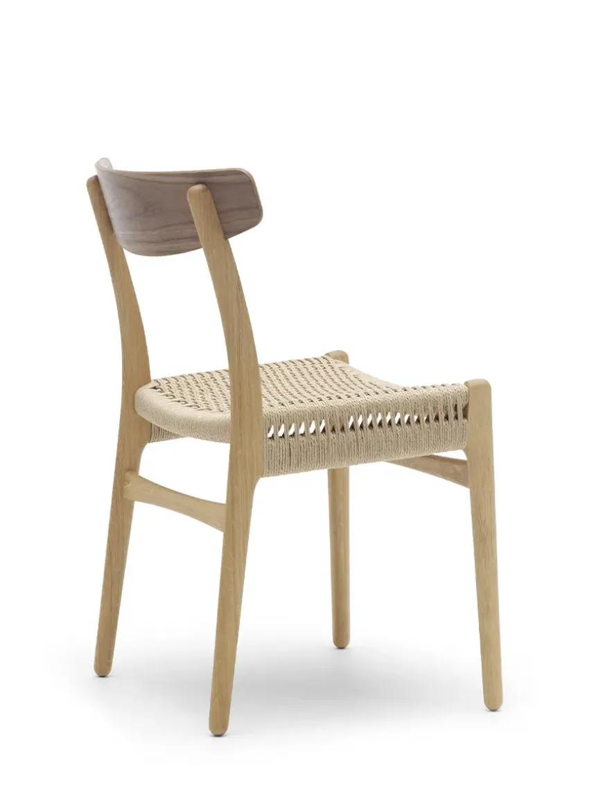 CH23 Spisestol, sort eg af Hans J. Wegner