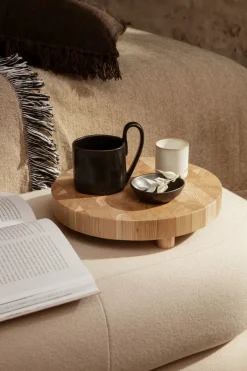 Chess Cutting Board Round fra Ferm Living