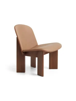 Chisel Lounge Chair m/polstring fra Hay
