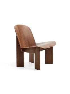 Chisel Lounge Chair m/polstring fra Hay