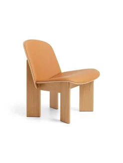 Chisel Lounge Chair u/polstring fra Hay