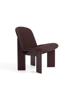 Chisel Lounge Chair u/polstring fra Hay