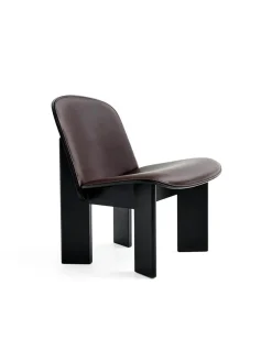 Chisel Lounge Chair u/polstring fra Hay