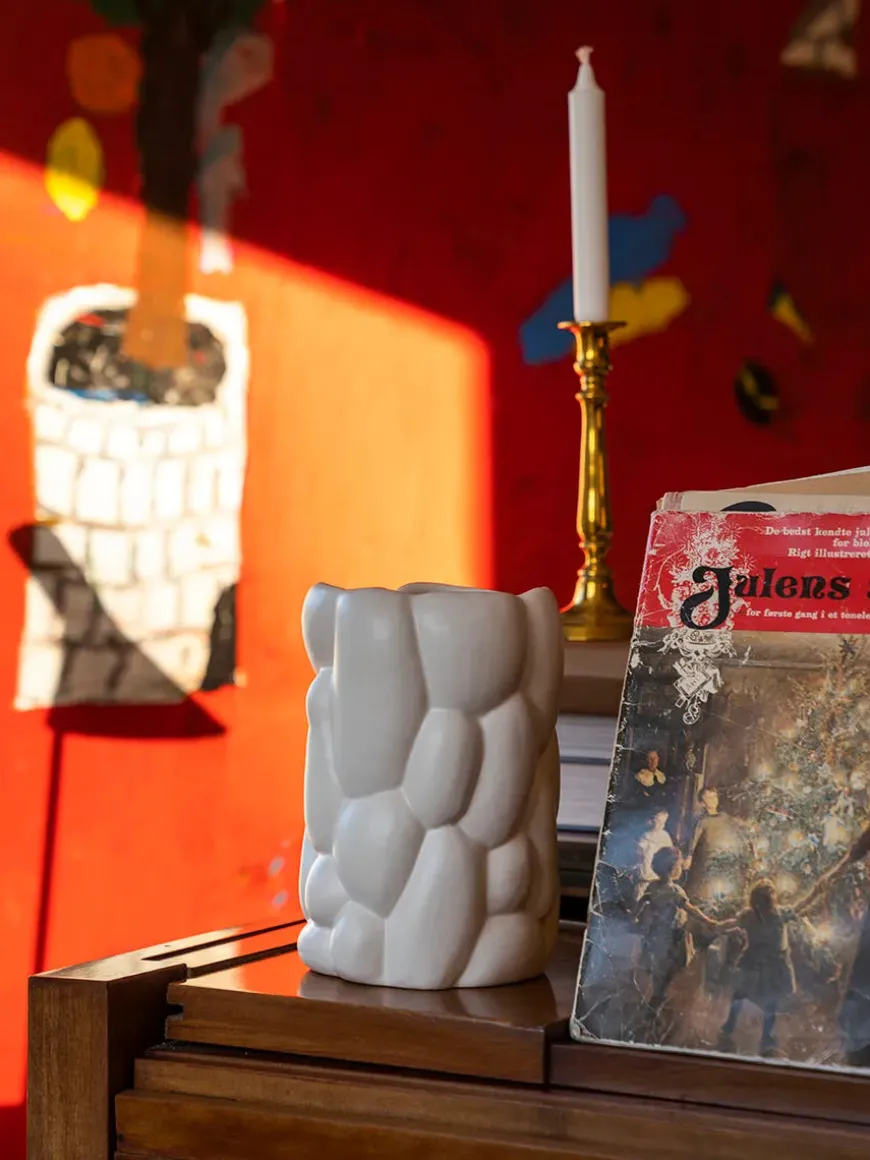 Cloud Vase, vaporous grey fra raawii