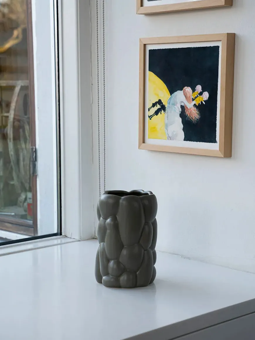 Cloud Vase, vaporous grey fra raawii