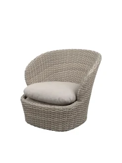Coast Loungestol med. Swivel, sand fra Cane-line