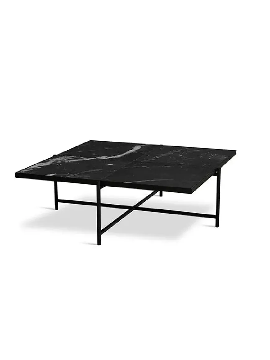 Coffee Table 90, sort marmor fra HANDVÄRK