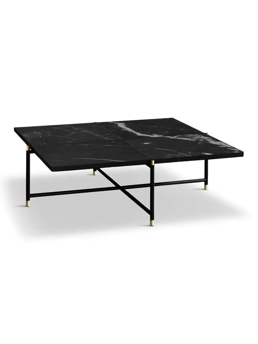 Coffee Table 90, sort marmor fra HANDVÄRK