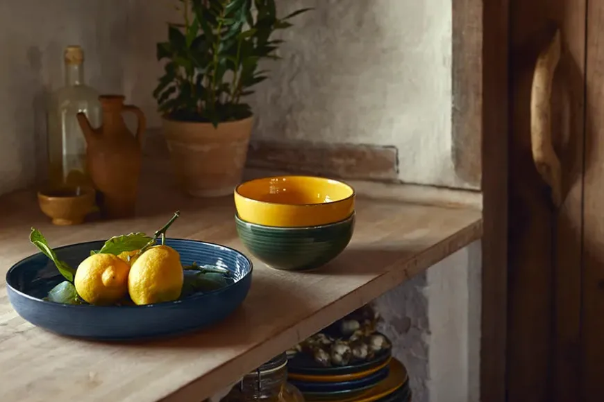 Colore Tærtefad Ø 28 cm, berry blue fra Kähler