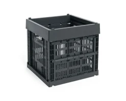 Colour Crate Cube, Charcoal fra Hay