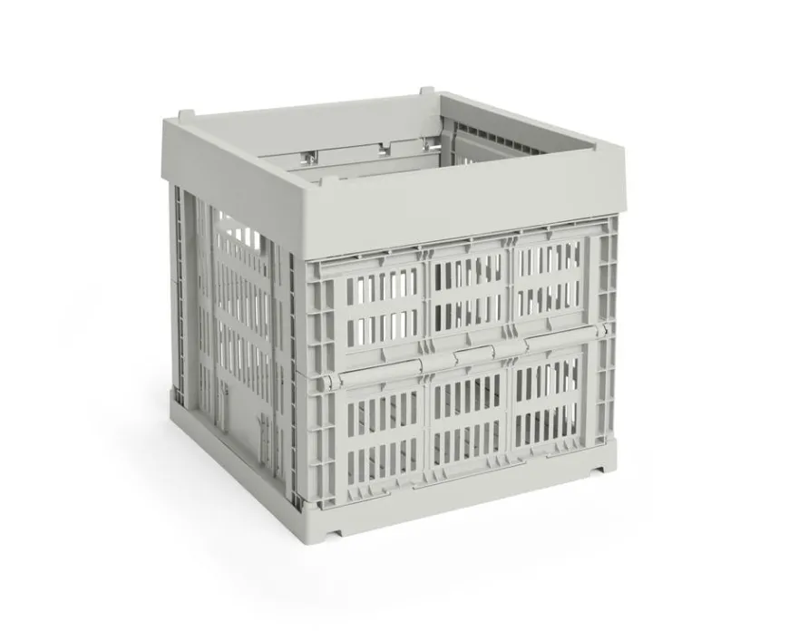 Colour Crate Cube, Grey fra Hay