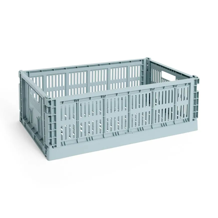 Colour Crate Large, Dusty blue fra Hay