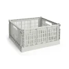 Colour Crate Large Square, Grey fra Hay