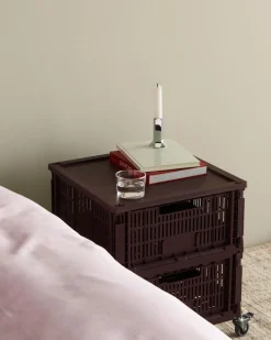 Colour Crate Large Square, Off white fra Hay