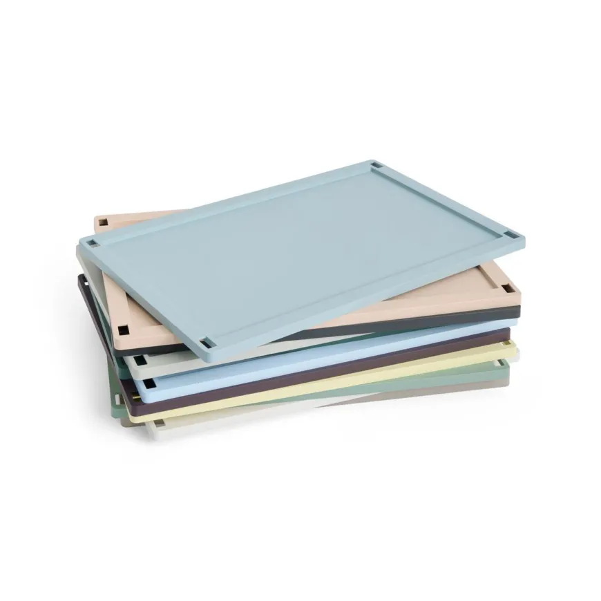 Colour crate låg, small fra Hay