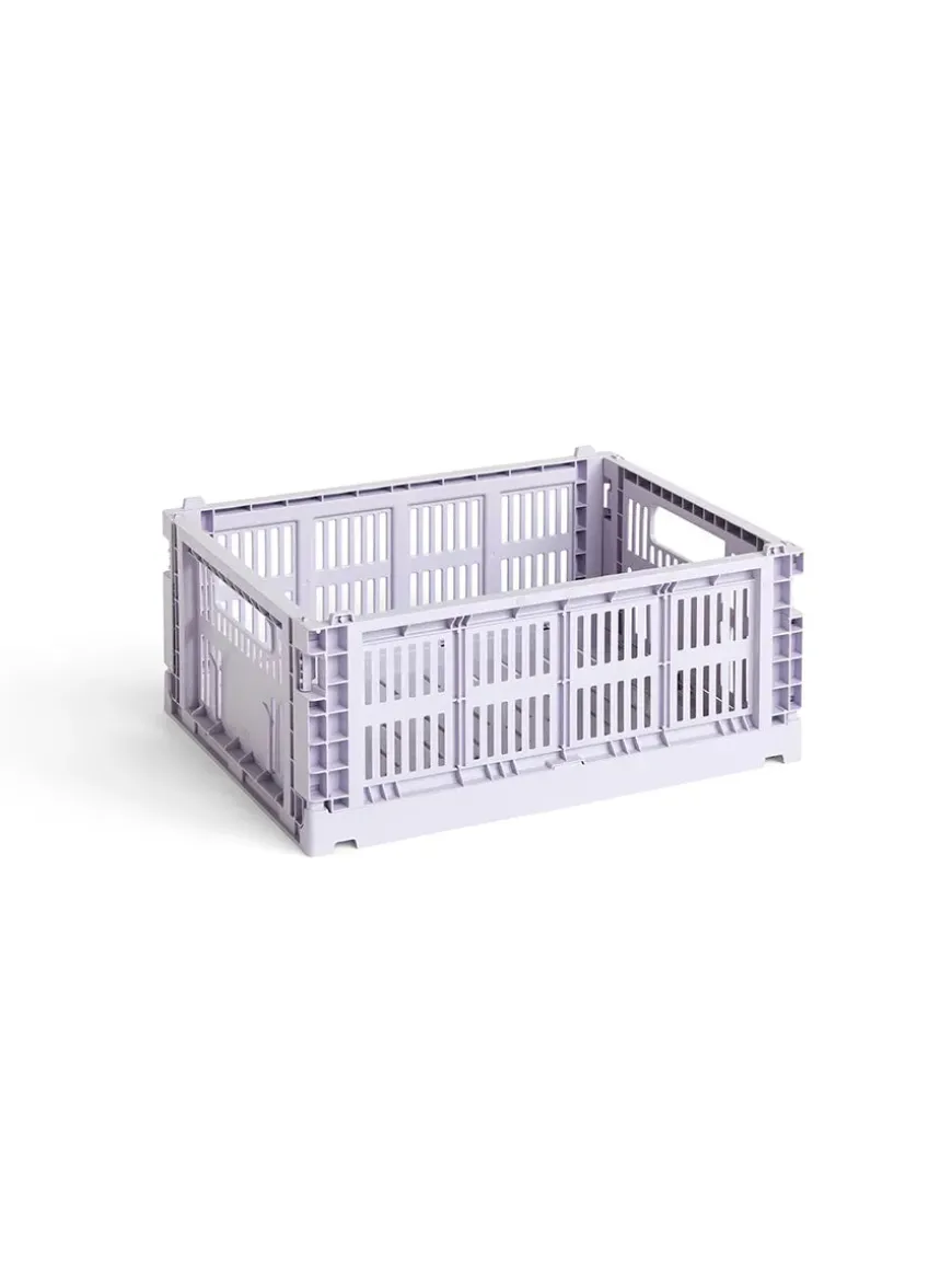 Colour Crate Medium, Dark green fra Hay