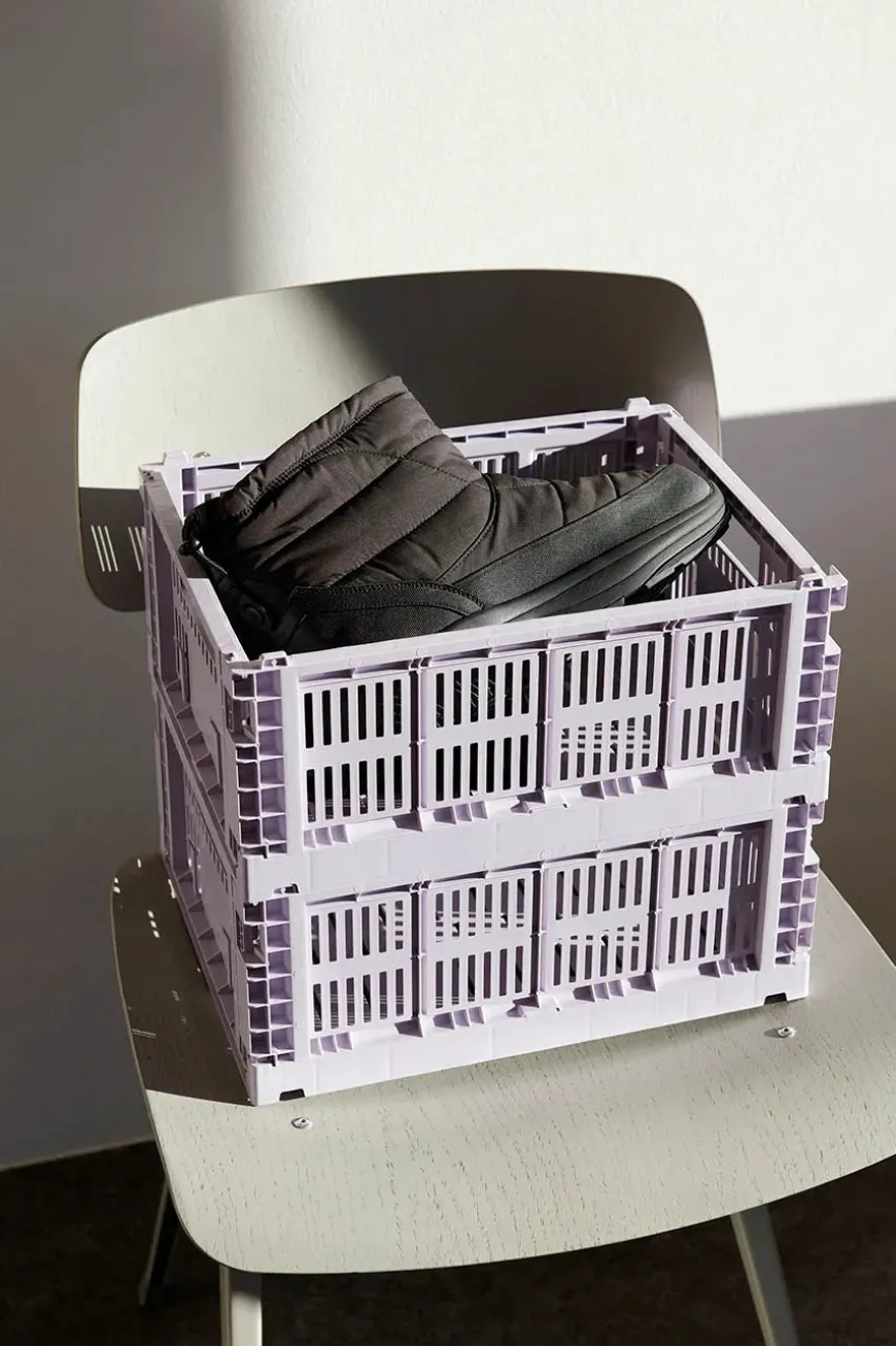 Colour Crate Medium, Dark green fra Hay