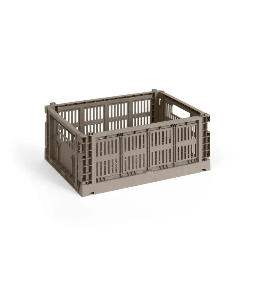 Colour Crate Medium, Dark green fra Hay