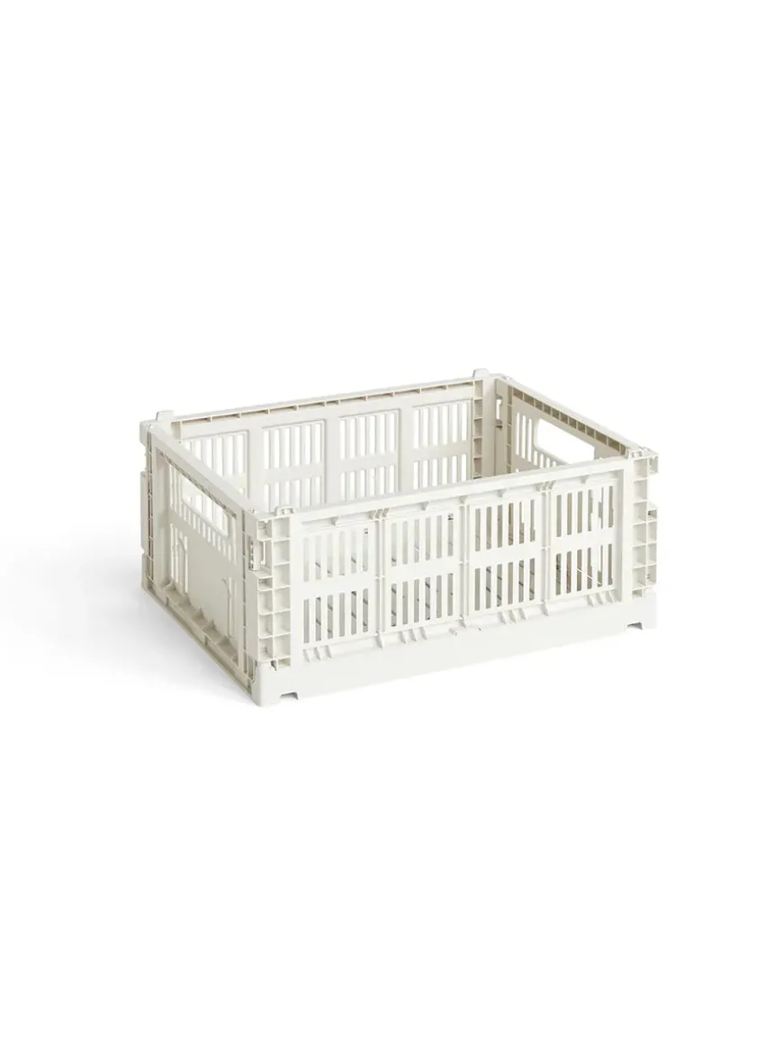 Colour Crate Medium, Dark green fra Hay