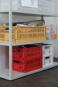 Colour Crate Medium, Dark green fra Hay