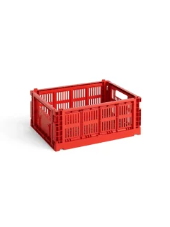 Colour Crate Medium, Dark green fra Hay