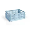 Colour Crate Medium, Soft blue fra Hay