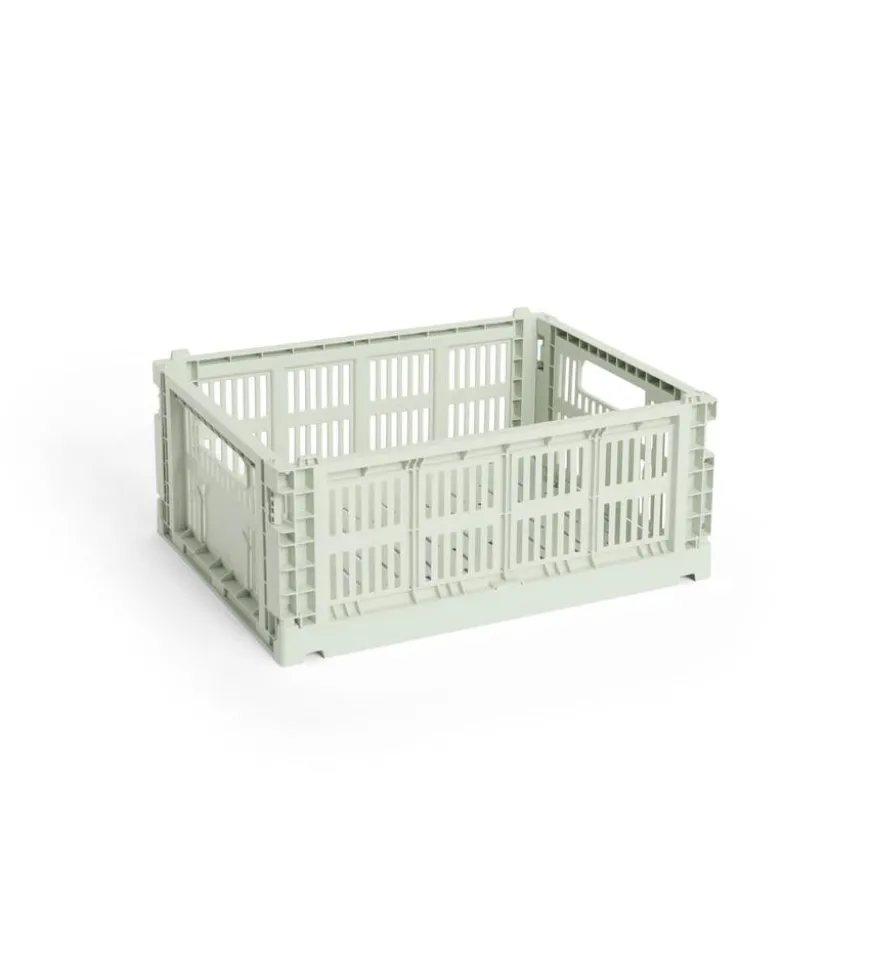 Colour Crate Medium, Soft blue fra Hay