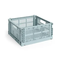 Colour Crate Medium Square, Grey fra Hay