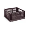 Colour Crate Medium Square, Bordeaux fra Hay