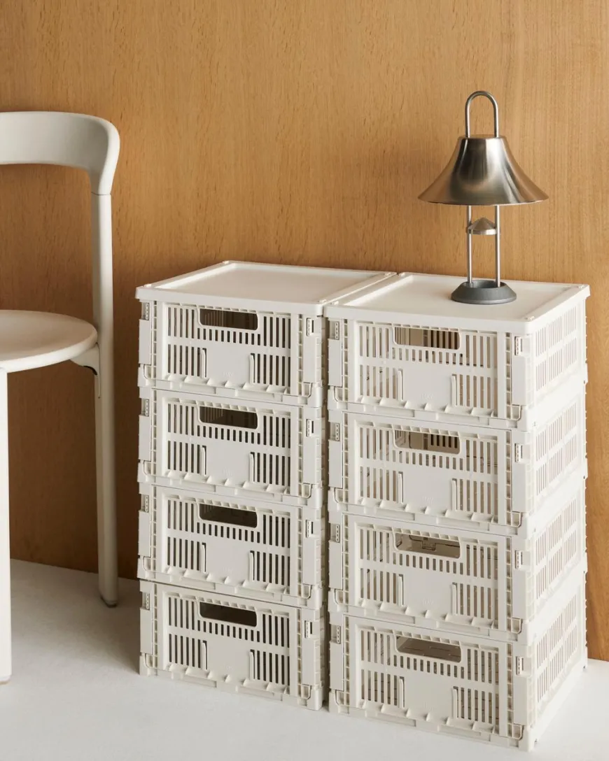 Colour Crate Medium Square, Bordeaux fra Hay