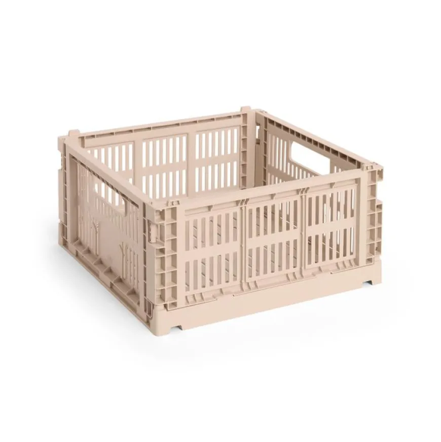 Colour Crate Medium Square, Bordeaux fra Hay