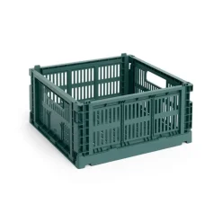 Colour Crate Medium Square, Sage green fra Hay