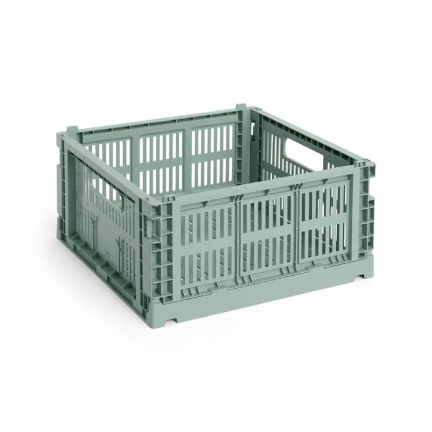 Colour Crate Medium Square, Off white fra Hay