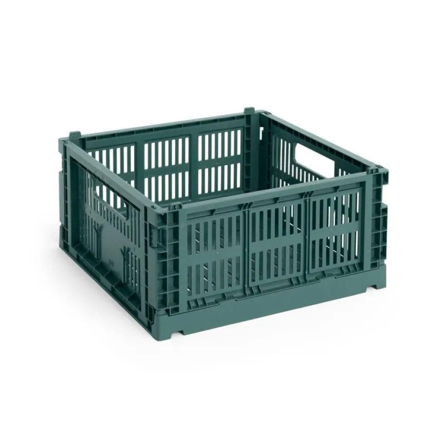 Colour Crate Medium Square, Off white fra Hay