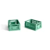 Colour Crate Mini 2 Stk., dark mint fra Hay