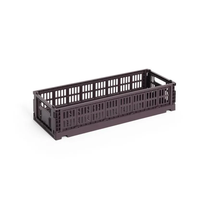 Colour Crate Mini Oblong, Bordeaux fra Hay