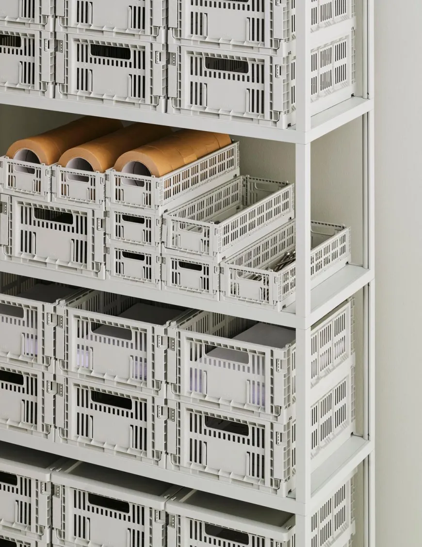 Colour Crate Mini Oblong, Bordeaux fra Hay