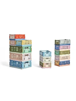 Colour crate S, electric blue fra Hay