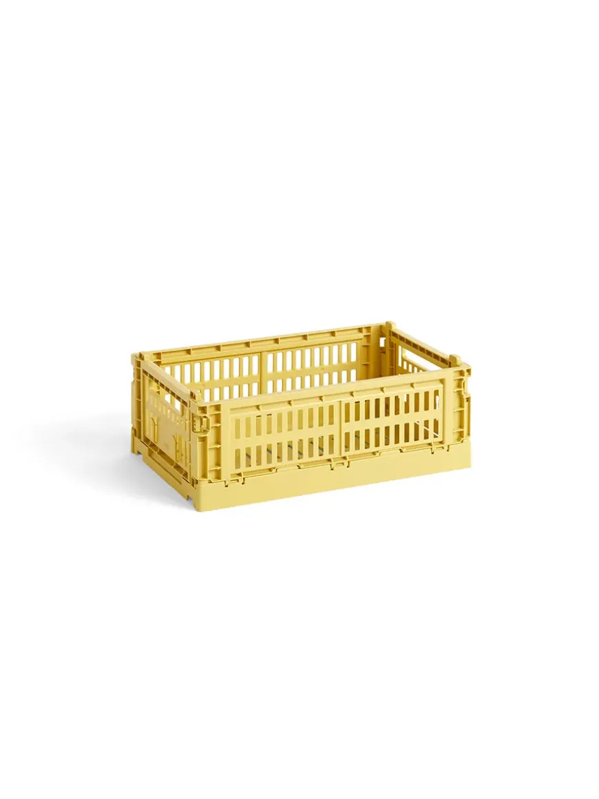 Colour crate S, golden yellow fra Hay