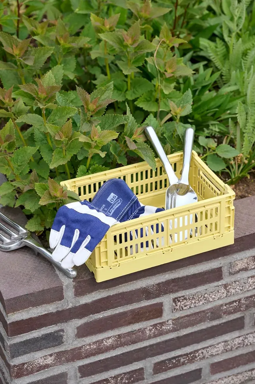 Colour crate S, golden yellow fra Hay