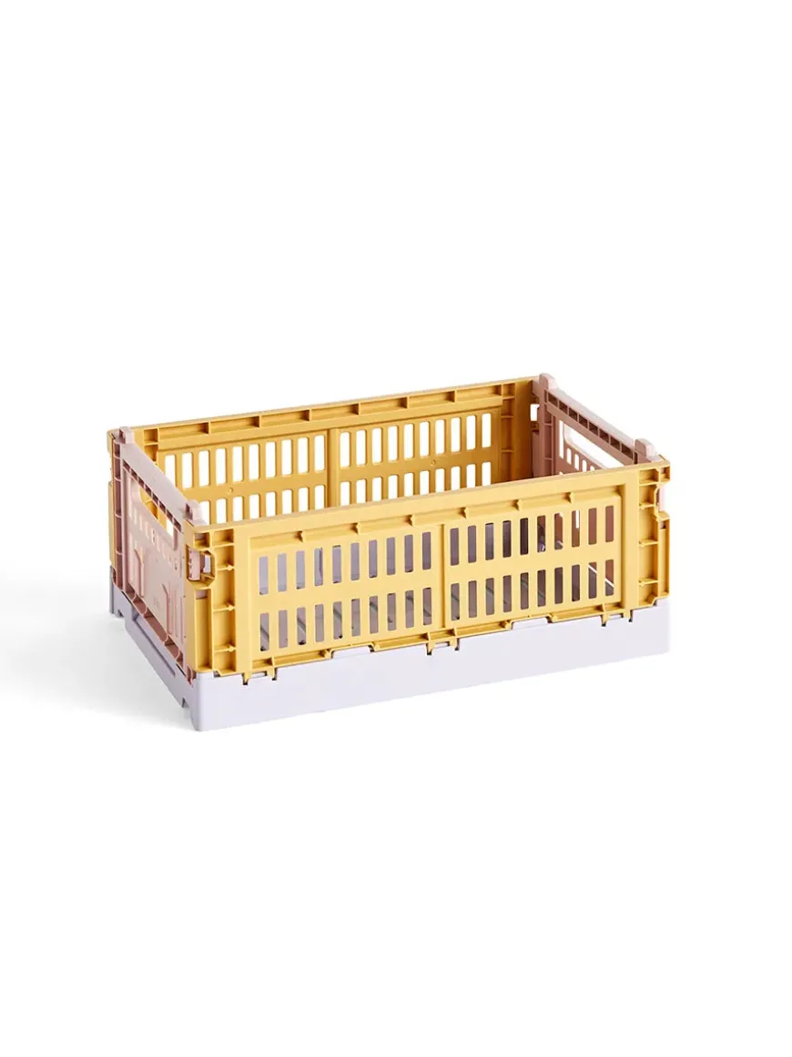 Colour crate S, golden yellow fra Hay