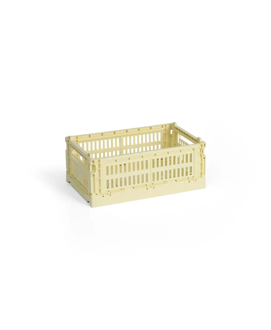 Colour crate S, golden yellow fra Hay