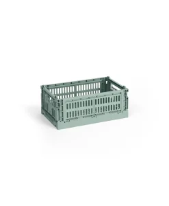 Colour Crate Small, Dark green fra Hay