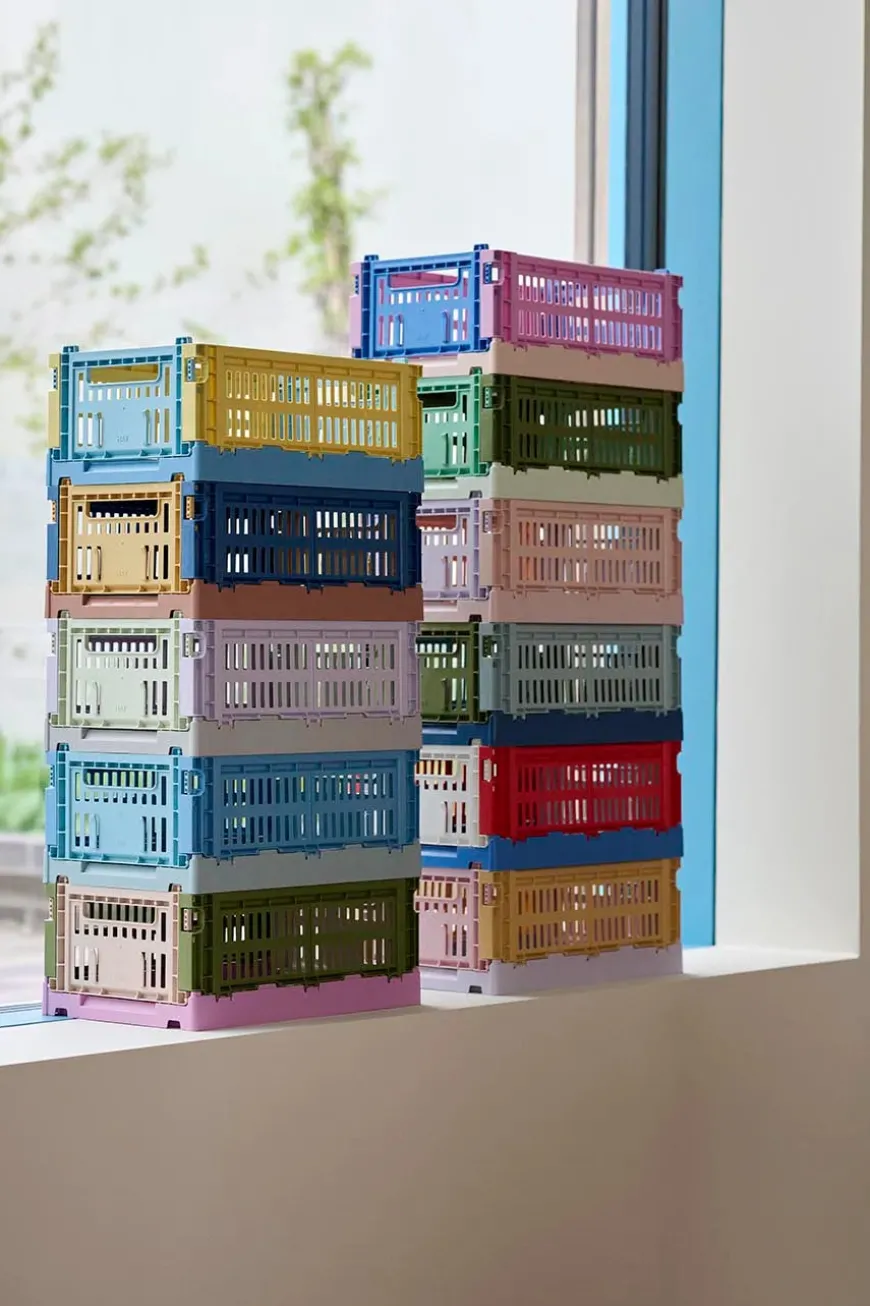 Colour Crate Small, Soft blue fra Hay